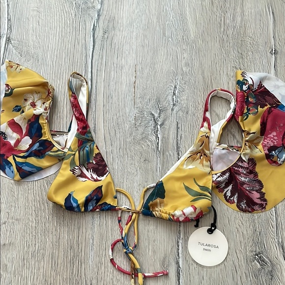 Tularosa Floral Bikini Top - Picture 1 of 10
